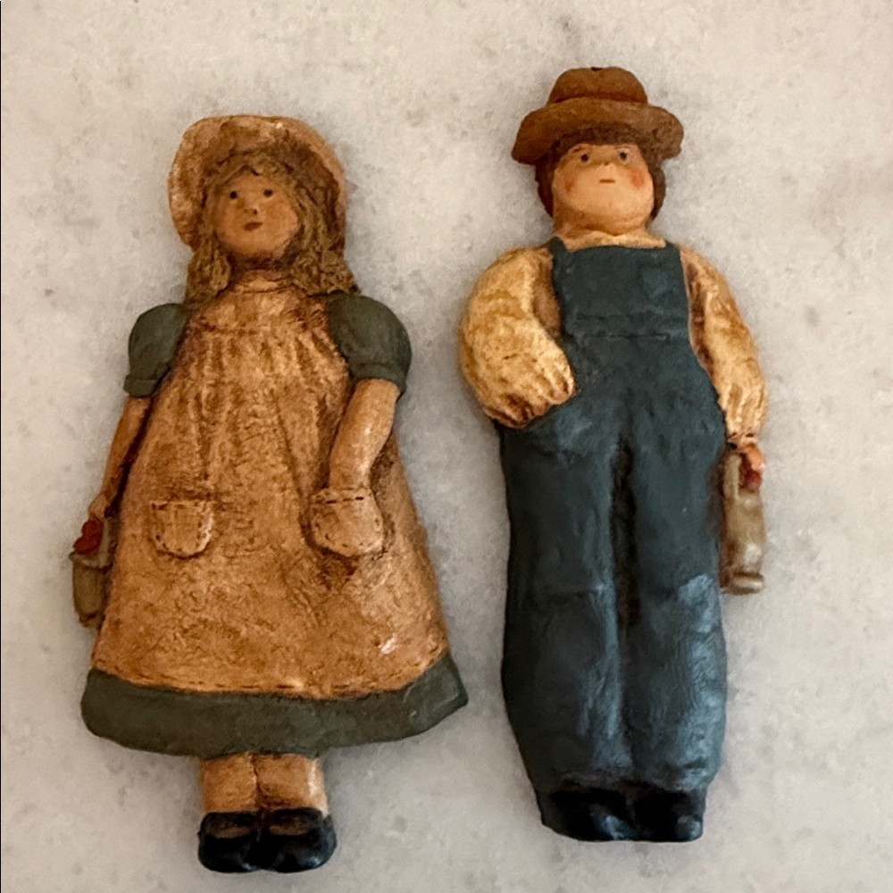 Doris Williams 1984 colonial style doll ornaments